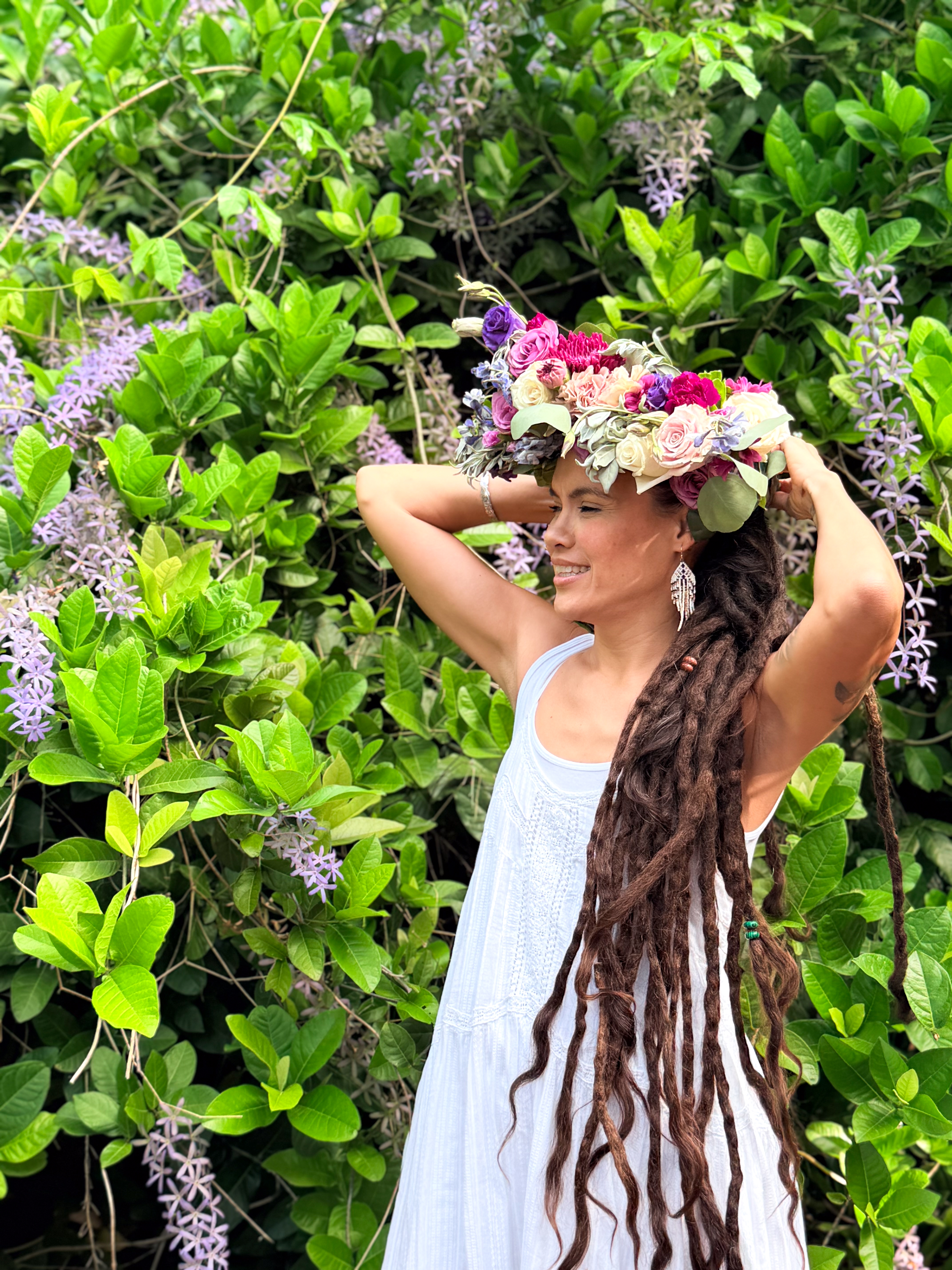 Cat Johnston, owner and florist of Love & Wildflowers